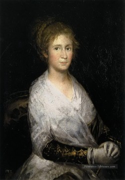  bayeu - Portrait pensé pour être Josepha Bayeu Francisco de Goya